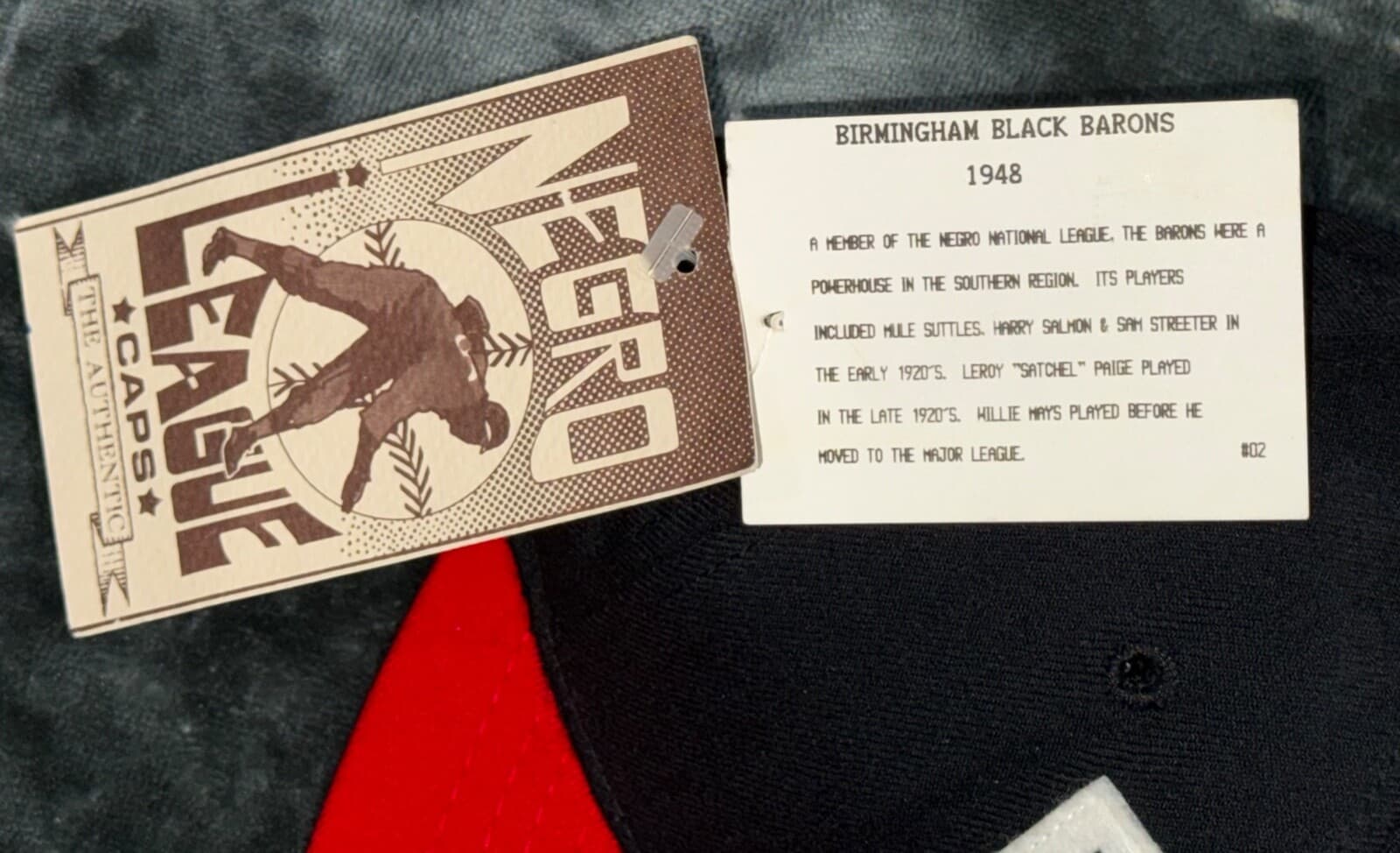 Willie Mays "Negro League Black Barons Debut" Autographed Signed Hat Cap JSA 3