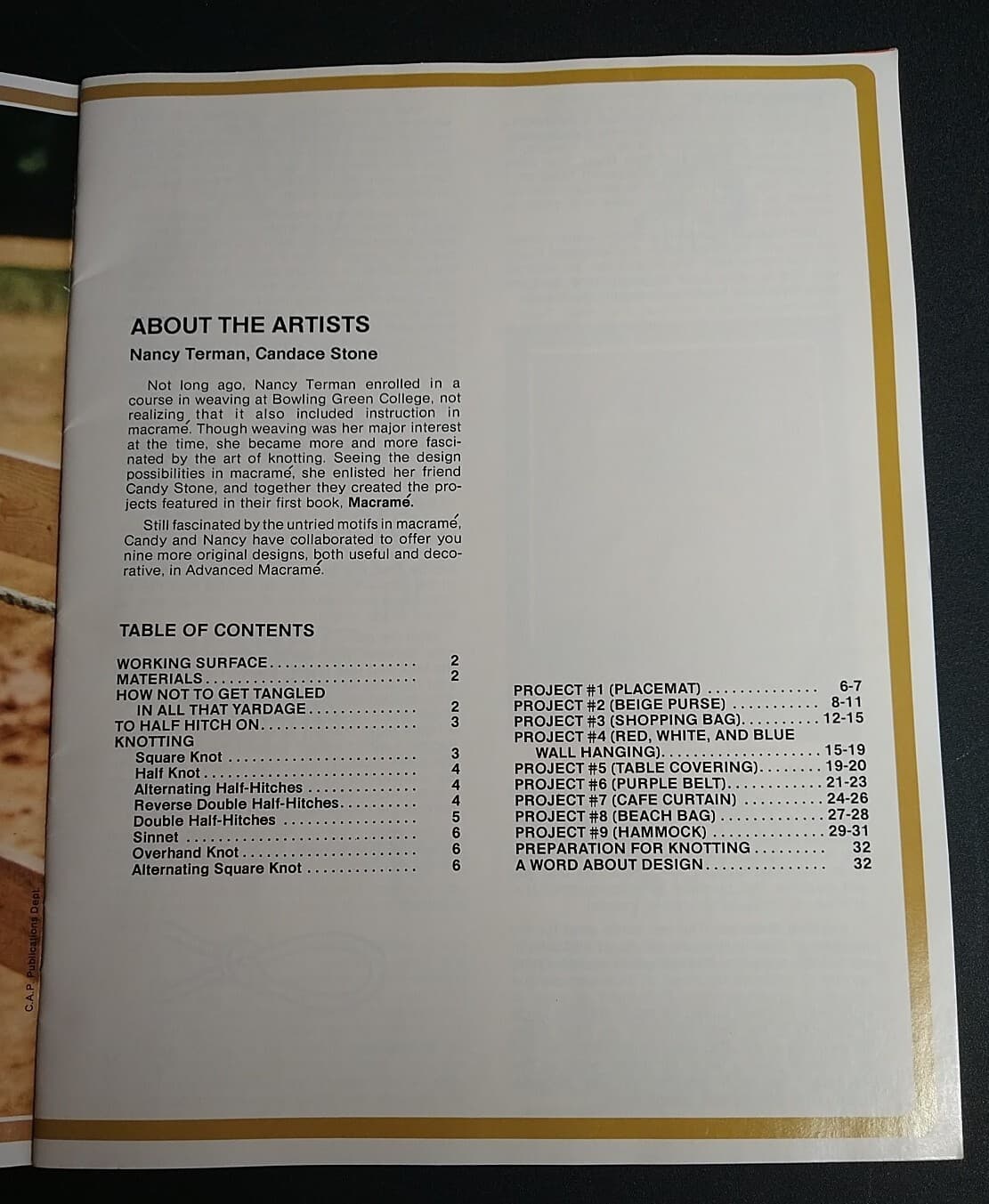 Advanced Macrame 1972 By Nancy Turman And Candice Stone 4