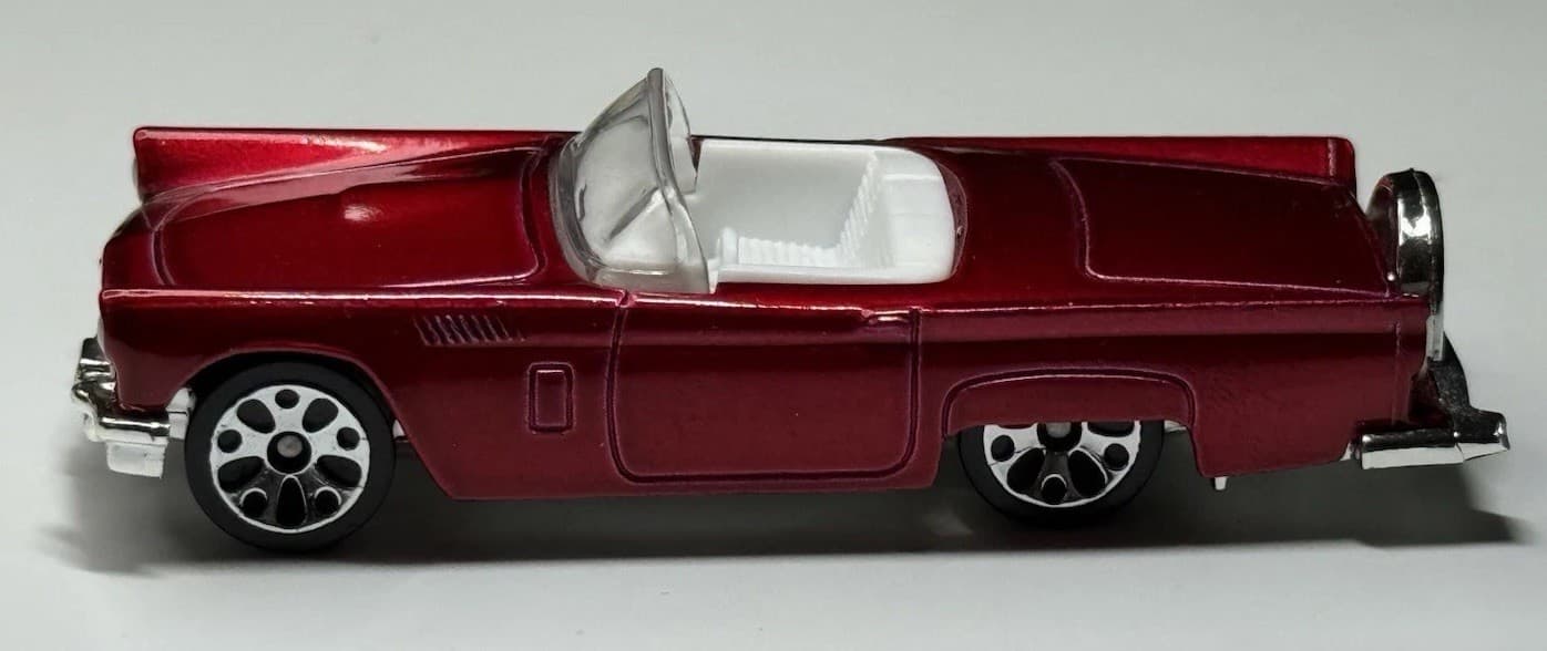 Matchbox ‘57 Ford Thunderbird Red 1/64 Diecast Loose T-Bird 5