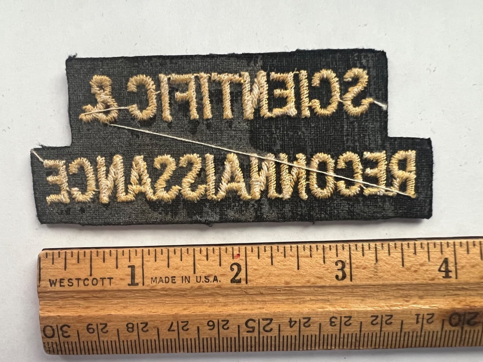 Scientific And Reconnaissance British Patch 2