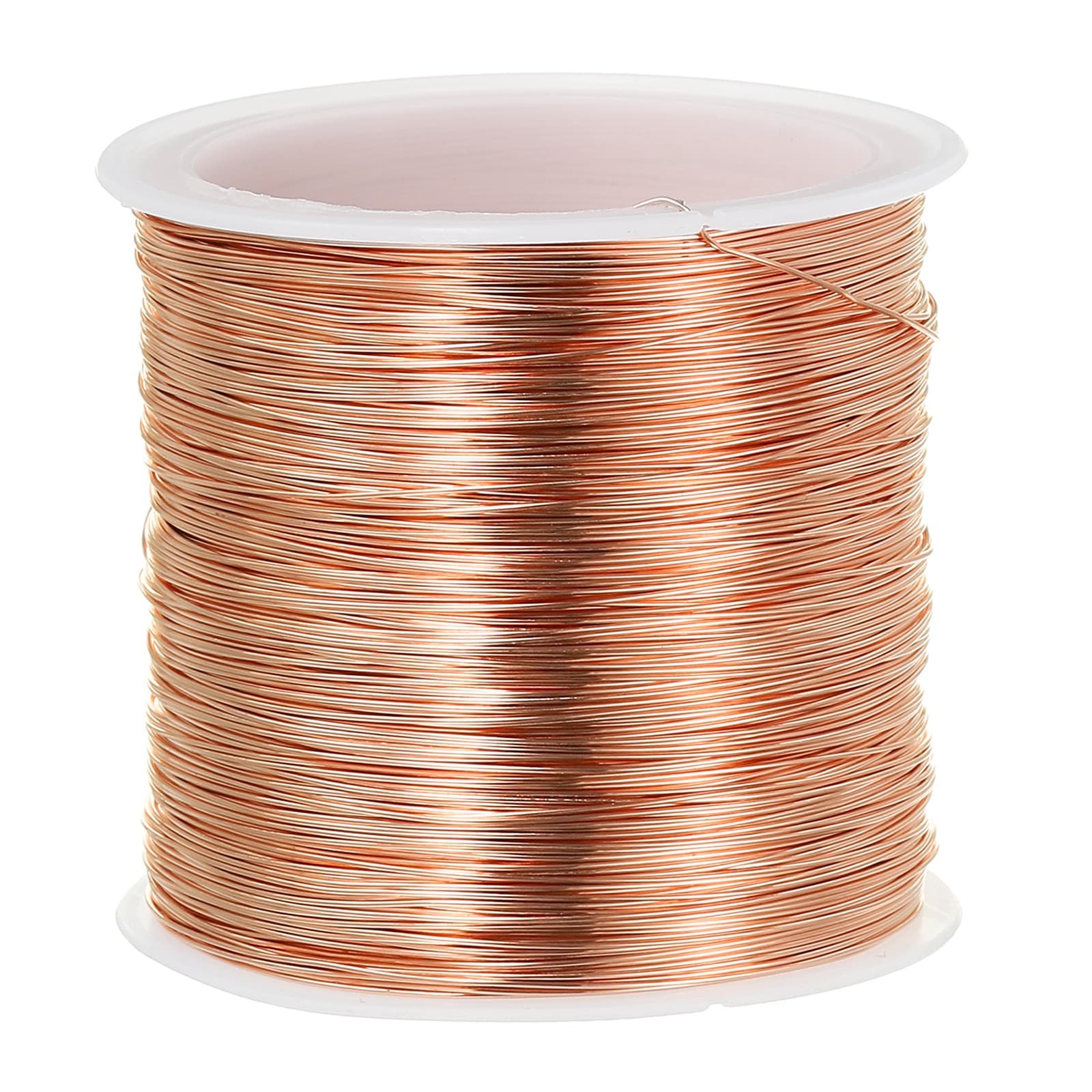 328 Feet Solid Pure Copper Wire 28 Gauge 0.3mm Copper Tone