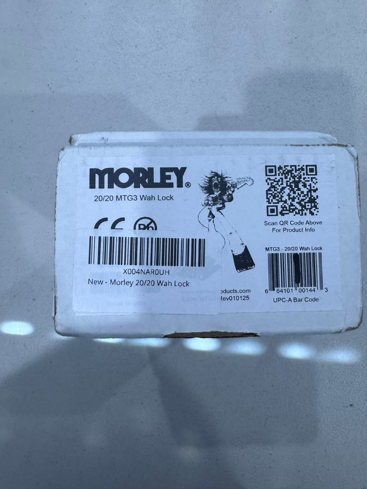 Morley 20/20 Wah Lock Guitar Effects Pedal 3