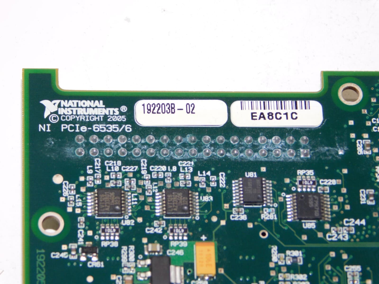 National Instruments 192203B-02 NI PCIe-6536/6 High Speed Card Digital I/O Board 4