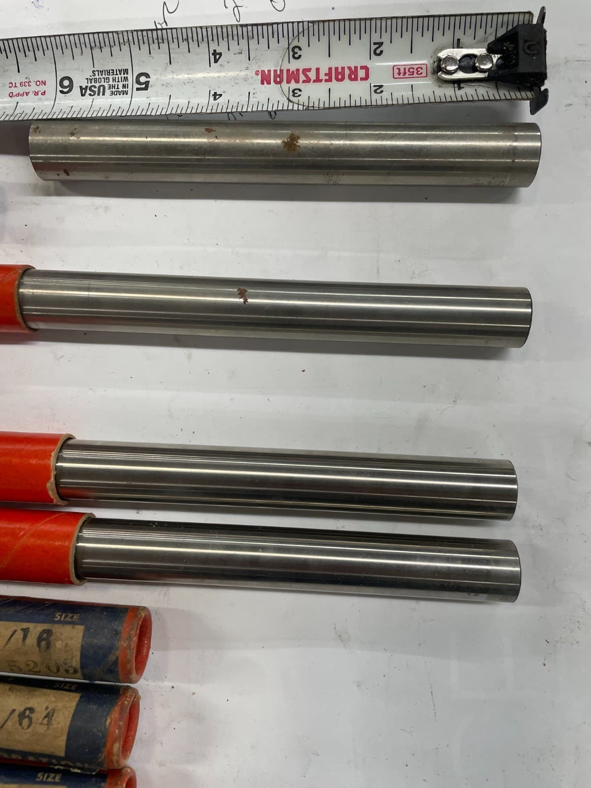 Lot of 15 Ace Drill Blanks Sizes 33/64" - 3/4" Drill Blank Ace Drill Corporation 5