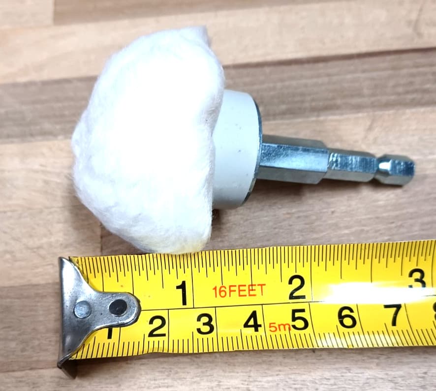 BUFFING 2" INCH MUSHROOM BUFFING/POLISHING XTRA THICK PAD FOR DRILL AUTO WHEELS