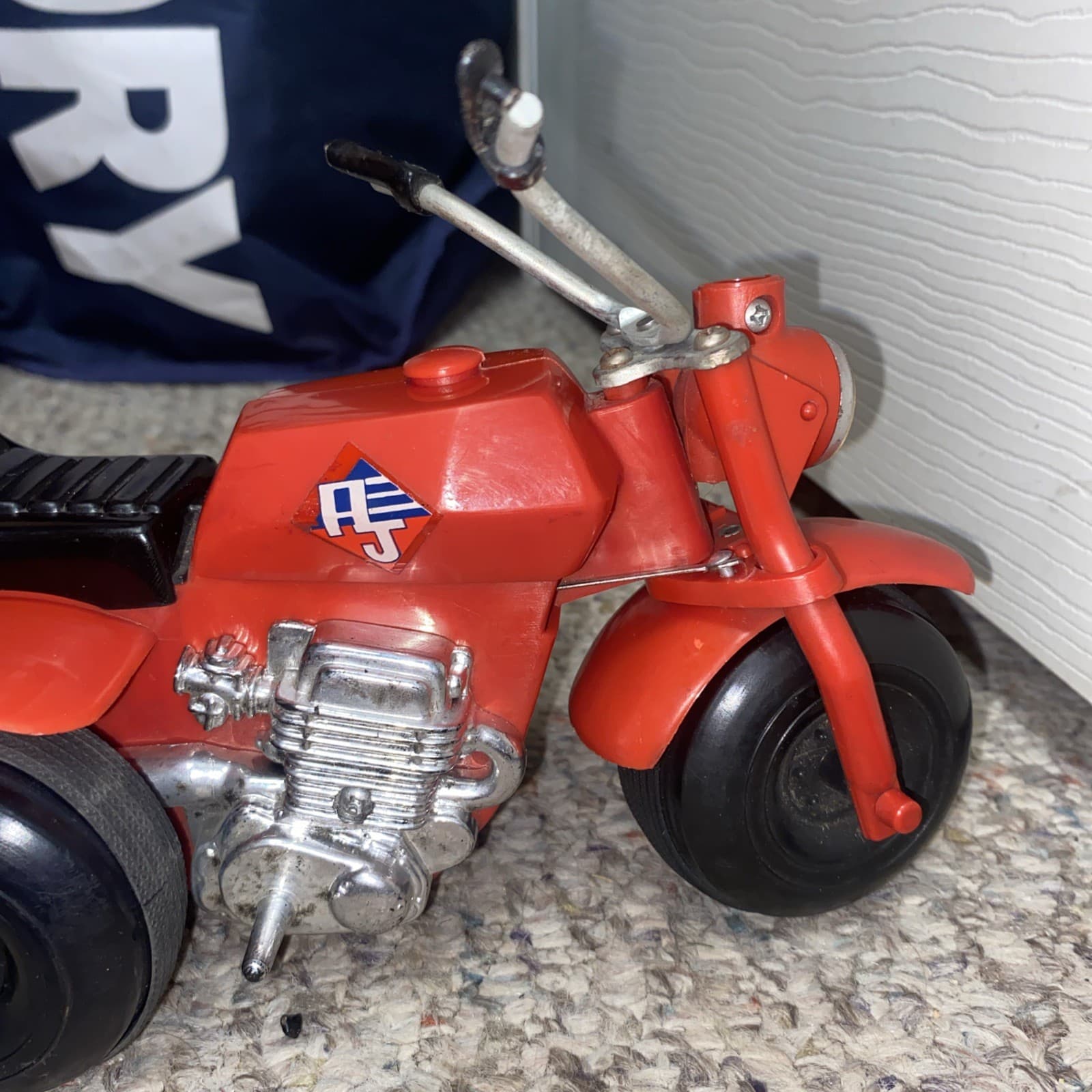 Vintage Action Jackson Scramble Cycle R/C MEGO 3 Wheeler ATC ATV Trike WORKS! 4