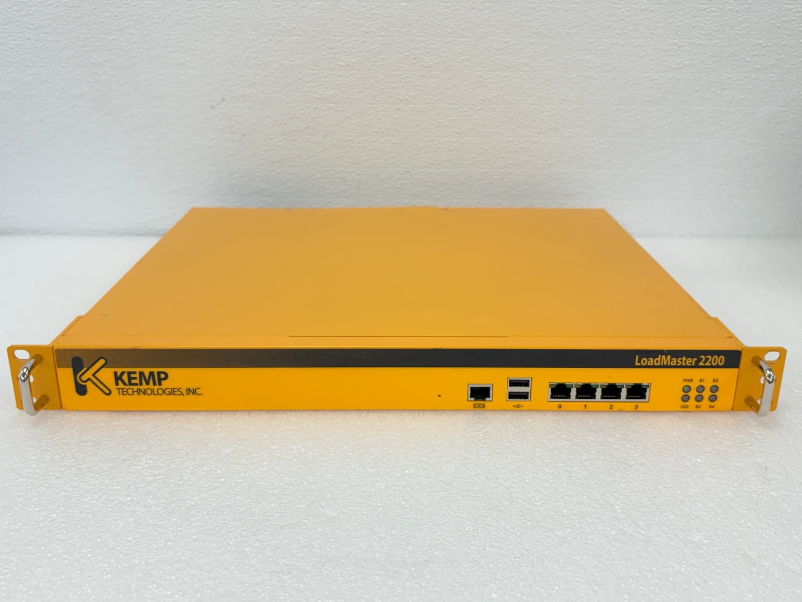 USED | Kemp NSA1042N8-LM2200 LoadMaster 2200 Load Balancer - Yellow w Power Cord 4
