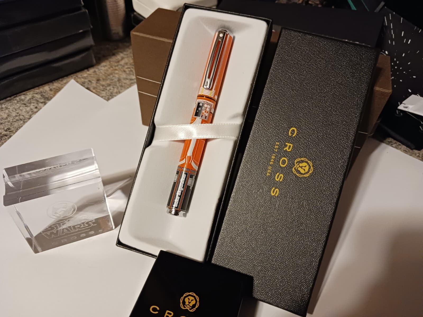 Cross Sheaffer Disney Star Wars Luke Skywalker Fountain Pen New CHRISTMAS GIFT