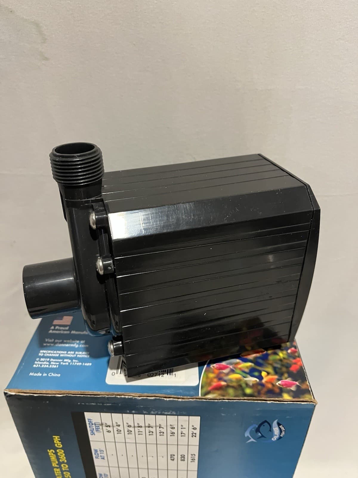 Supreme Aqua-Mag 1200 GPH Magnetic Drive Aquarium/pond Water Pump foam filter 4