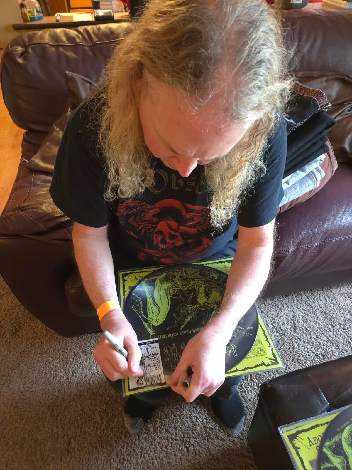 Goreaphobia Morbidus Pathology Picture Record Signed By Alex Bouks Limited 500 2