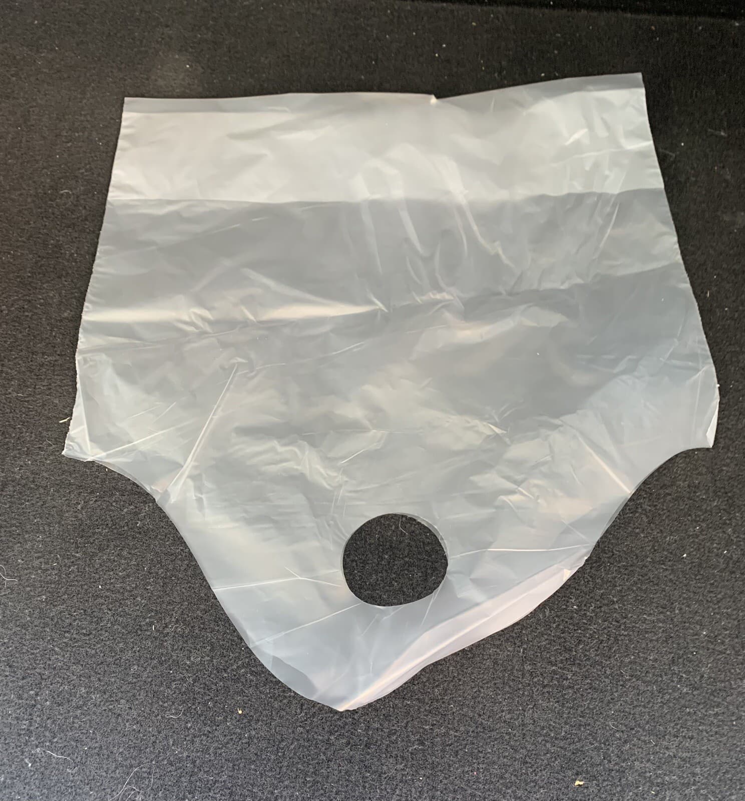 Pak-Sher 5880 Garden Fresh SW 16” White Unprinted Bags w/Handles 500 CT NEW 5