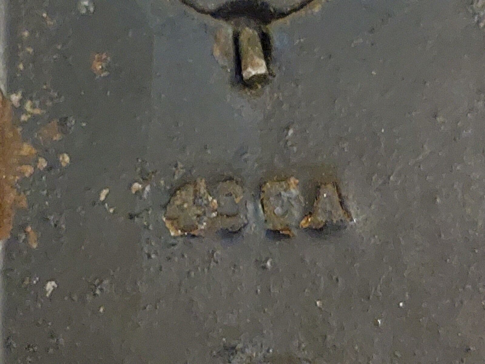 Antique Sargent & Co. Exterior Eastlake Style Door Plate  2" x 7½" 6