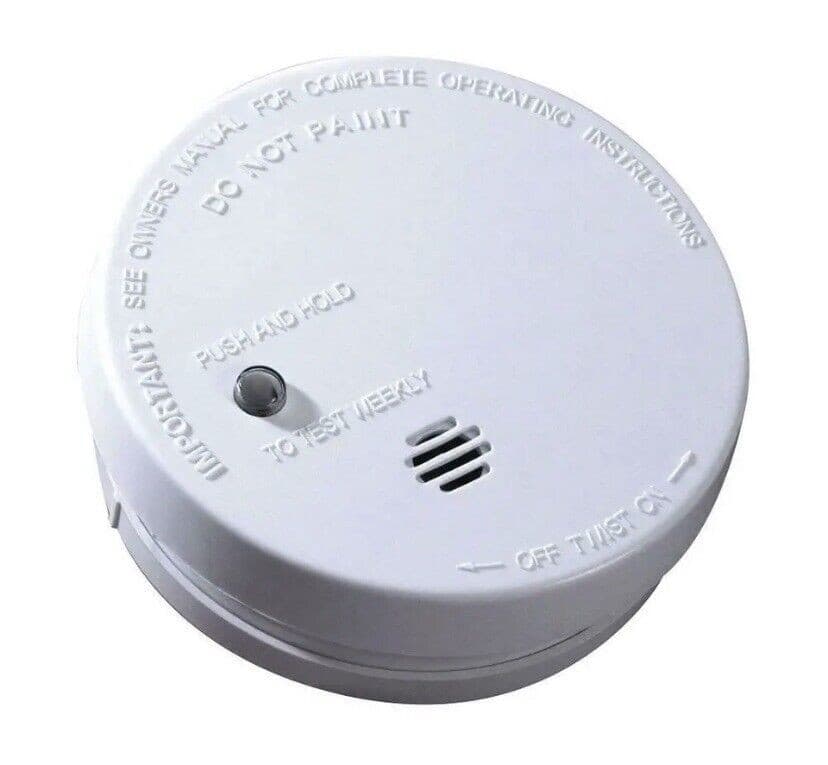 6 Pack Ionization Smoke Detector W/9V Battery Fire Alarm Home Safety Sensor 4