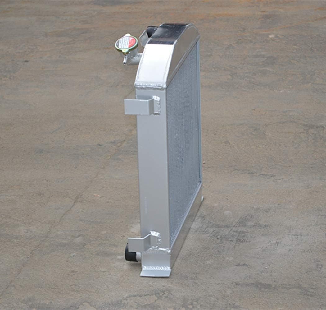 3 ROW Aluminum Radiator For 1932 FORD CHOPPED CHEVY ENGINE AT 32 4