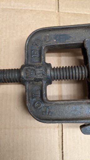 Vintage Toledo No. 1 Specialty Pipe Vise model 9926 Take A Look At The Pictures  4