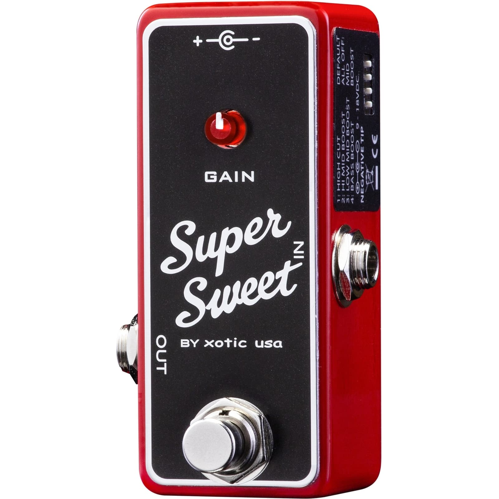 Xotic Super Sweet Booster Pedal 2