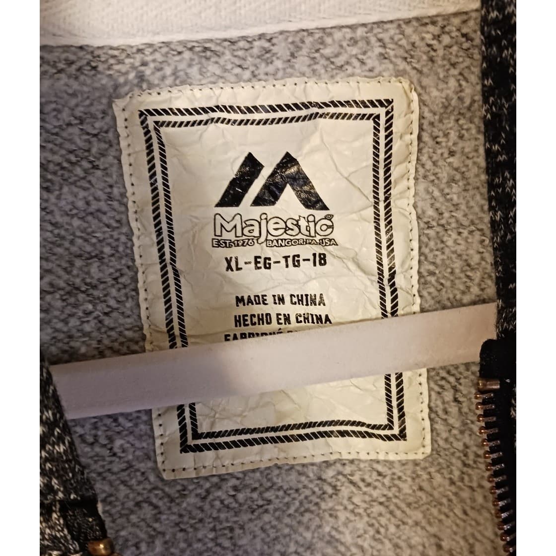 Majestic Pittsburgh Pirates MLB Youth Full Zip Hoodie, Size XL/Women's S/M 3