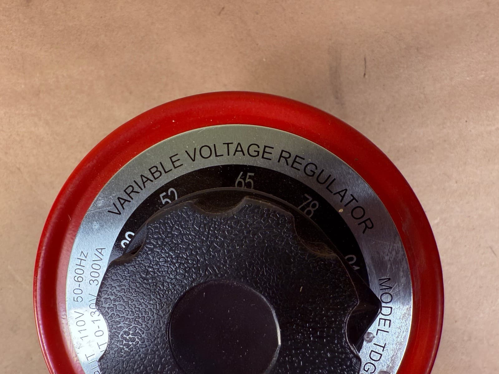 TDGC–0.3 KM 300VA Variable Output AC Converter Variac Transformer 0-130VAC WORKS 4