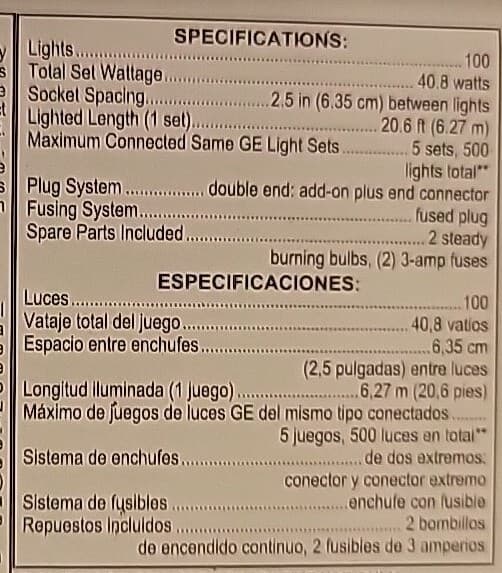 GE String-A-Long 100-Count 20.6-ft GOLD Incandescent Christmas String Lights 2