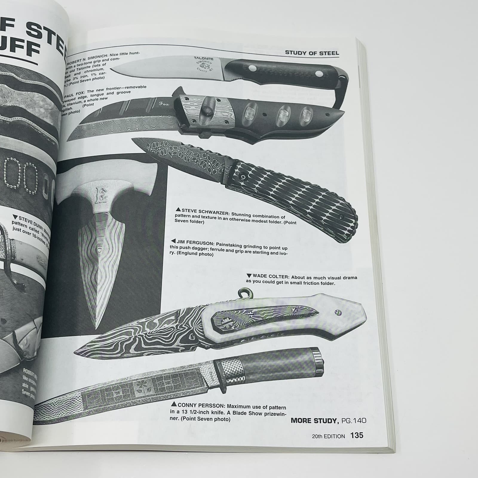 Knives 20th Twentieth Annual Edition 2000 Book Ken Warner Illustrated 6