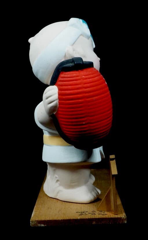 Vintage Japanese Hakata doll ”Hakata matsuri”   artisan handcrafted circa 1960s 2