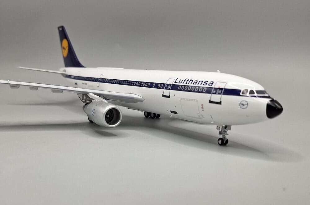 JFox JF-A300-005 Lufthansa Airbus A300B4 D-AIBA Diecast 1/200 Jet Model Airplane 5