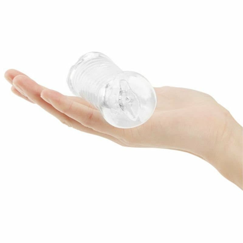 Mini Ribbed Pocket Pussy Stroker Sleeve Male Masturbators Sex Toys for Men 2