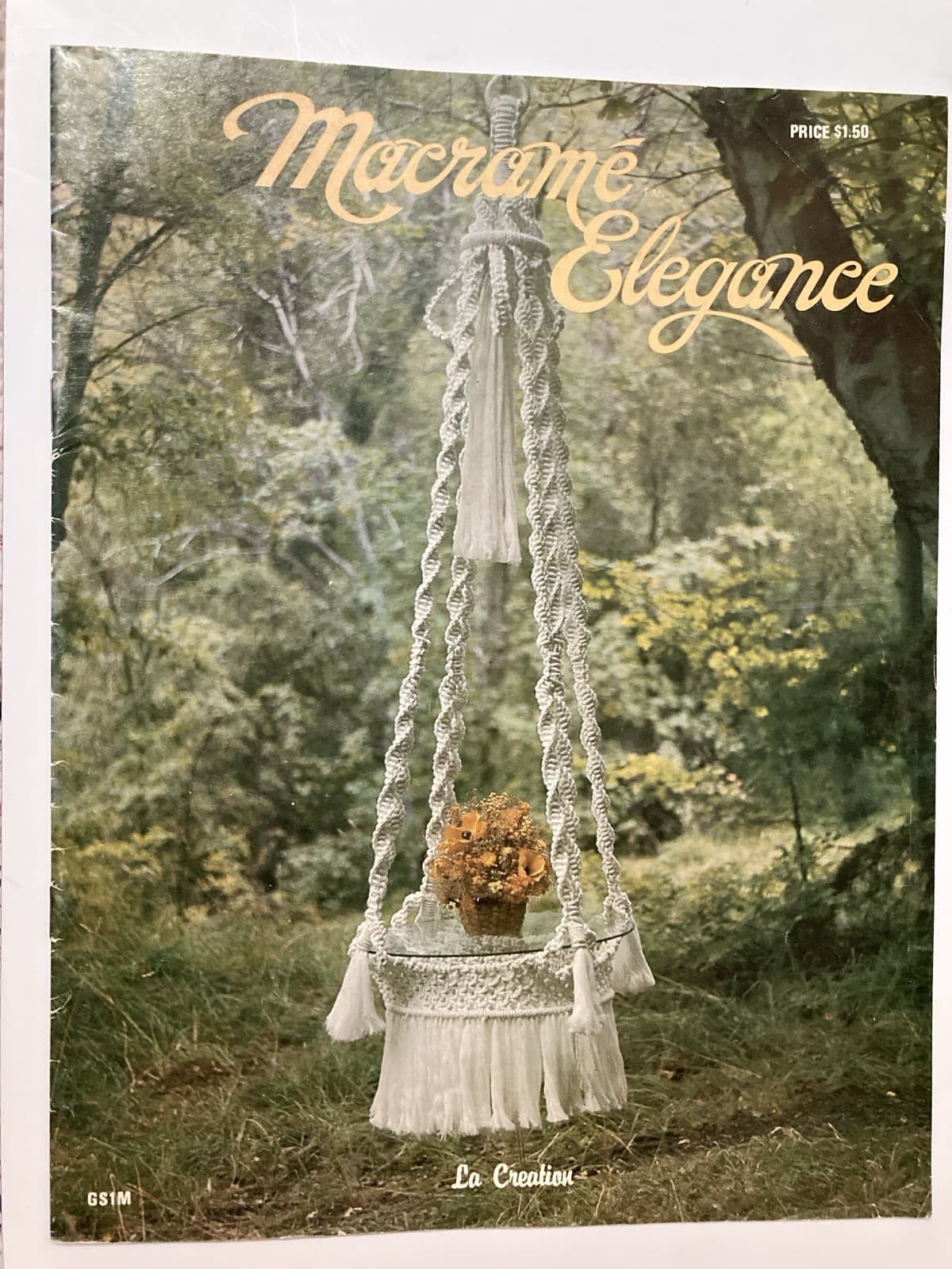 Vintage Macrame Elegance 20 Project Patterns Owls Plant Holders Towel Holders