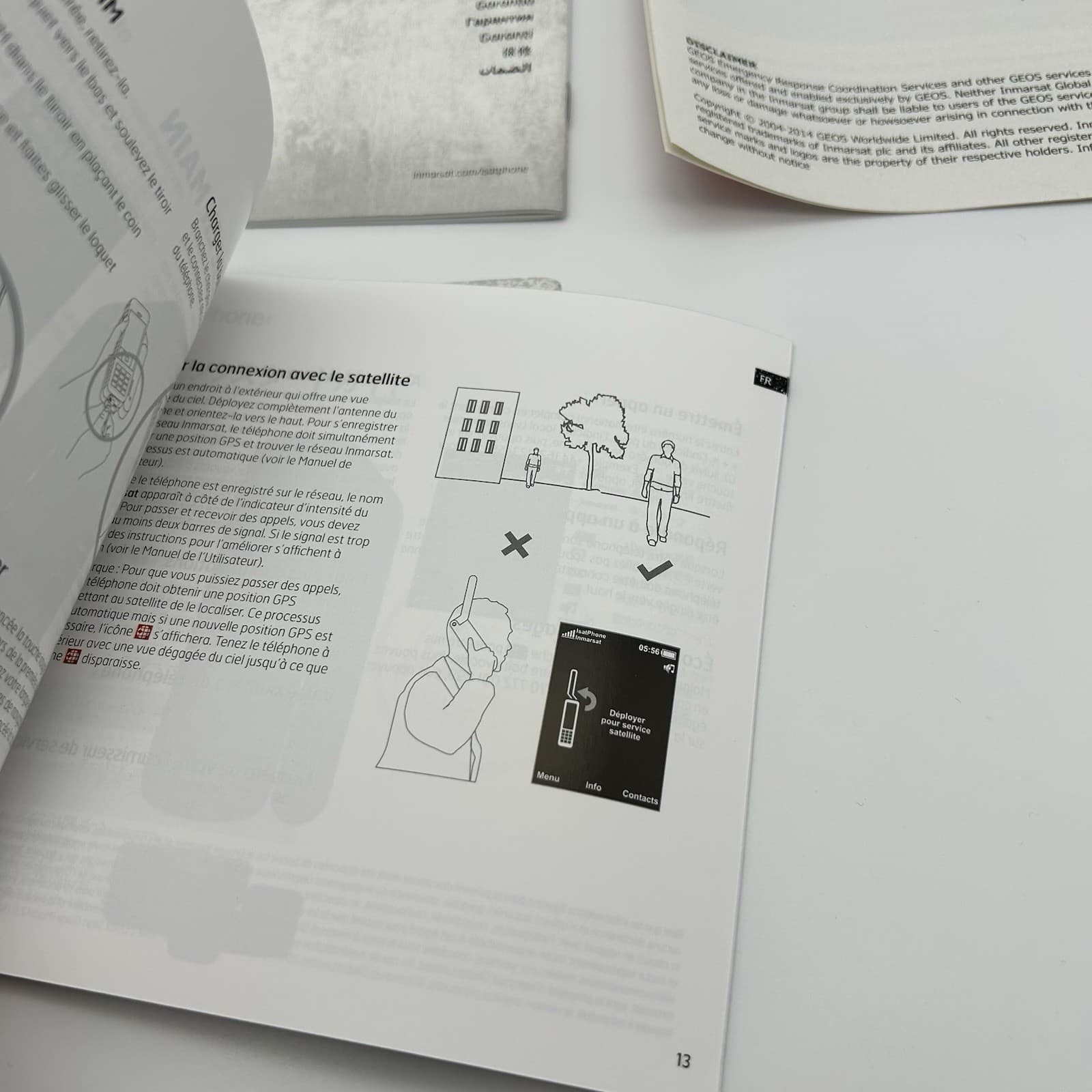 Inmarsat IsatPhone 2 Quick Start Guide Manual ONLY - NEW 6