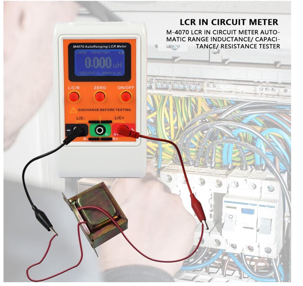 M4070 Handheld Auto range LCR Meter Capacitance Inductance Resistance Tester 4