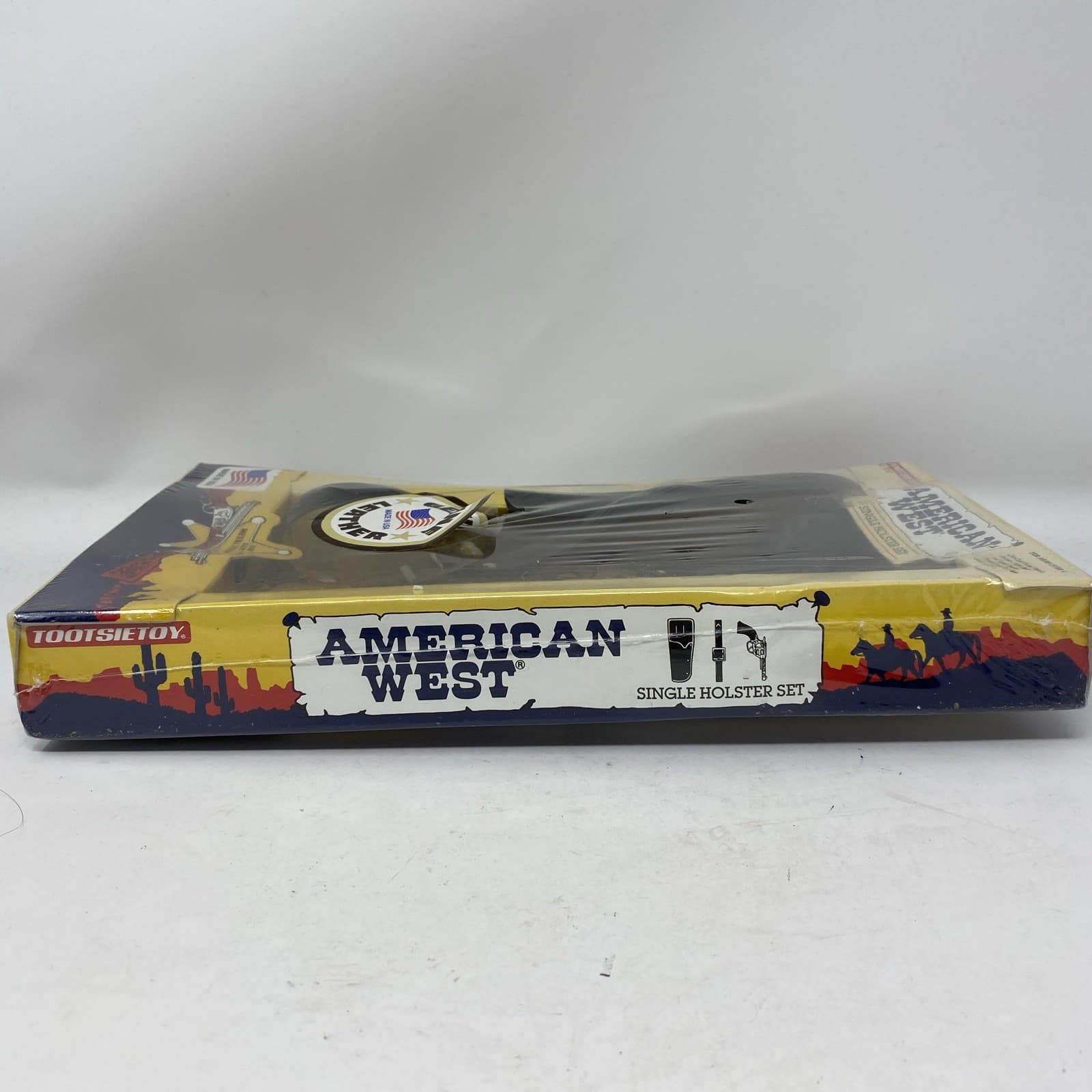 Vintage American West TOOTSIETOY Pistol Cowboy Cap SINGLE HOLSTER SET -READ 4