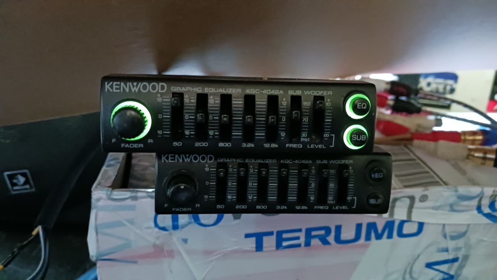 USED OLD SCHOOL KENWOOD KGC-4042A 5 BAND EQ WITH SUB OUTPUT WORKS PERFECTLY 5