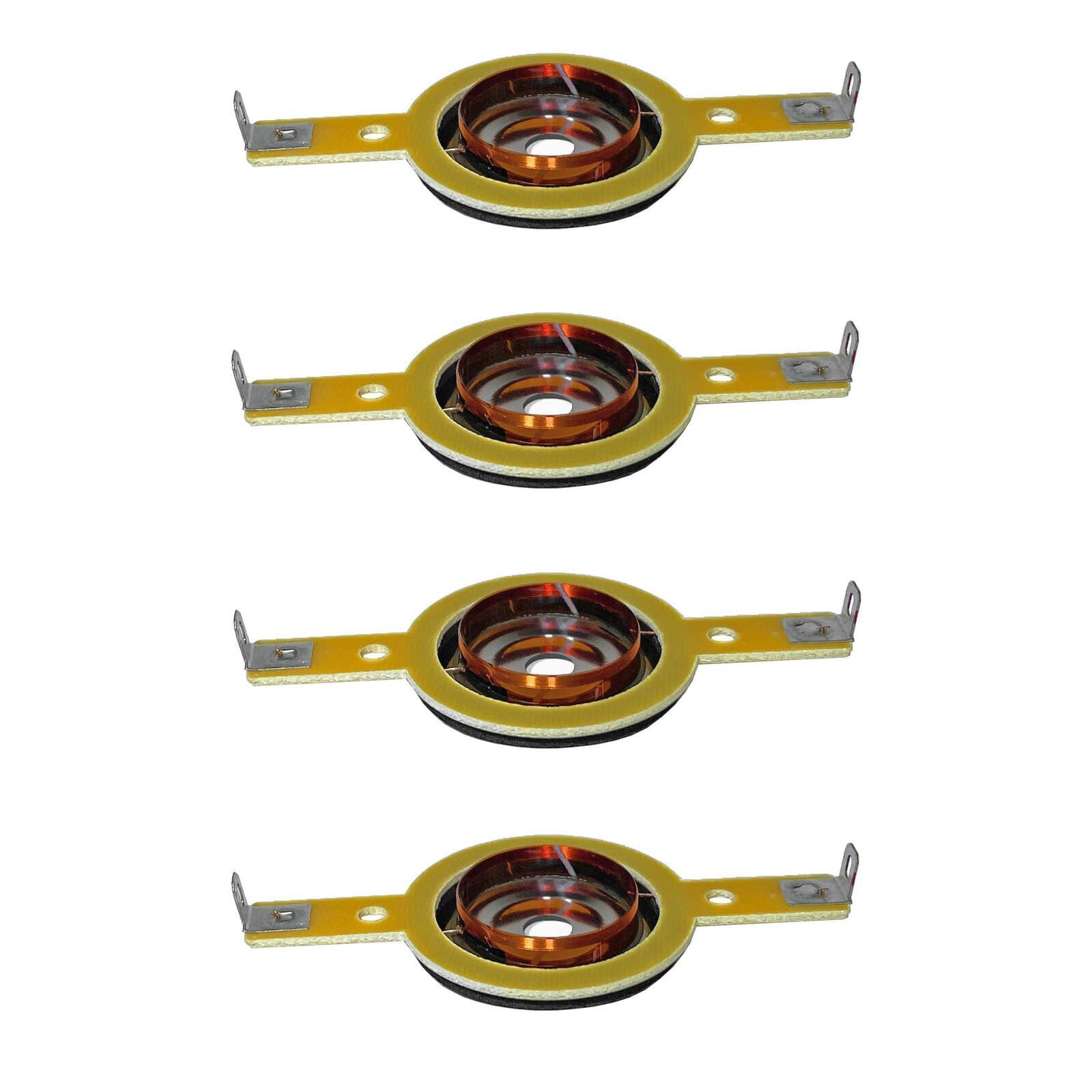 4 Pcs Diaphragm Replacement For PRV Audio RPTW350Ti TW350Ti Bullet Super Tweeter 2