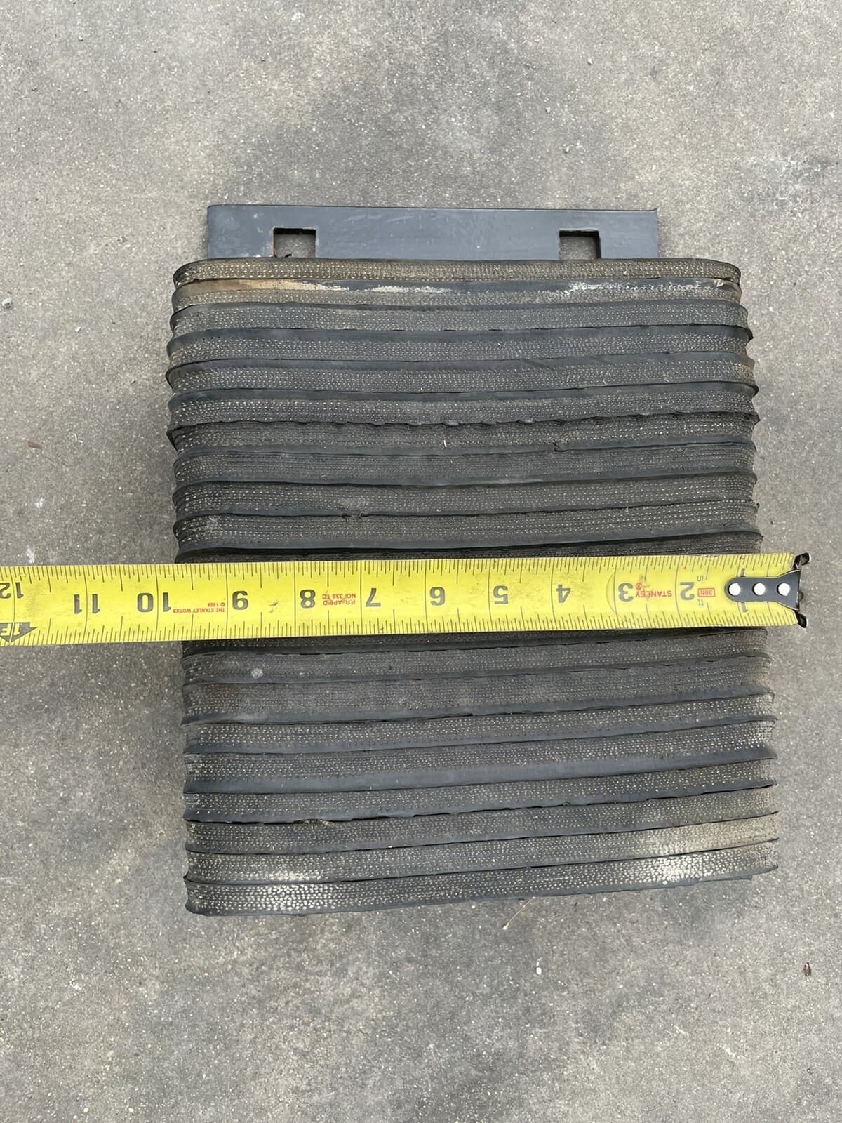 10”x10” Layered Rubber Loading Dock Bumpers 4.5” Thick Multiple Available 2