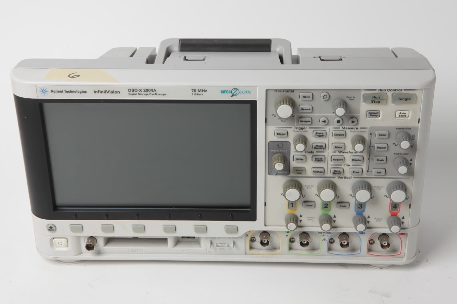Agilent DSO-X 2004A 4 Channel Digital Oscilloscope 70MHz DVM WaveGen Tested #6 6