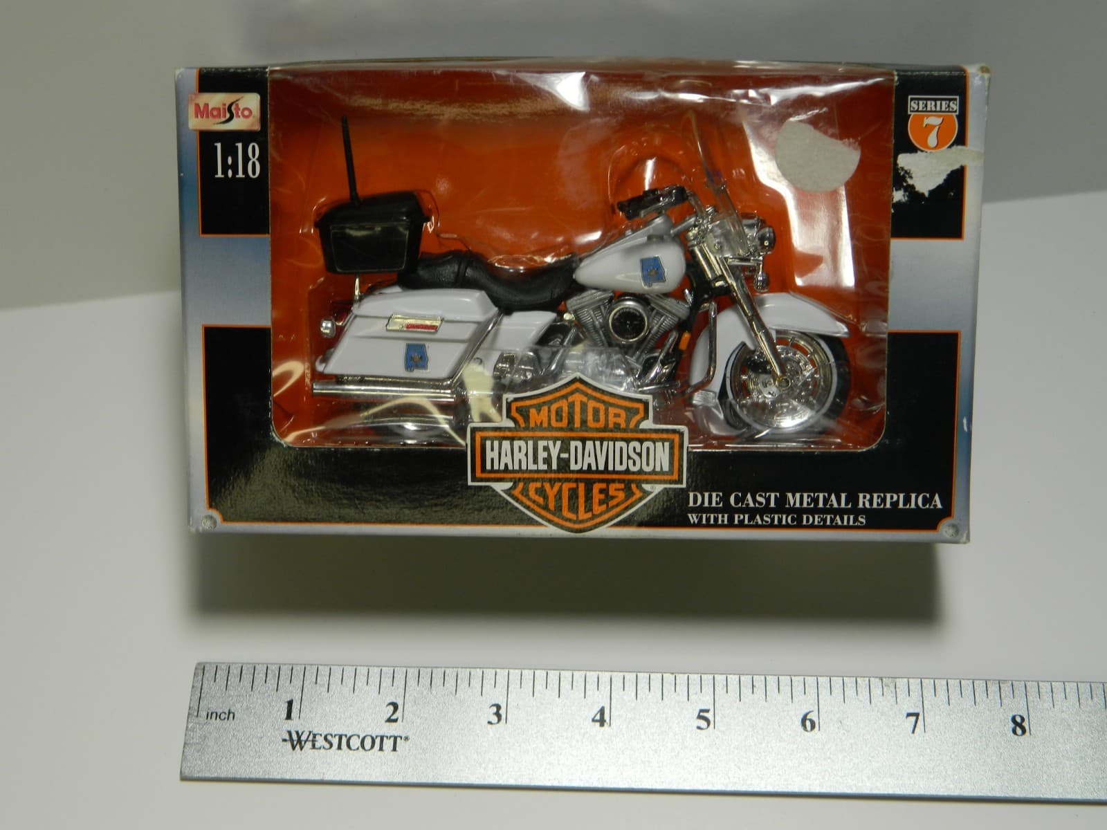 2000 Maisto Harley Davidson Diecast Replica Series 7 Alabama State Trooper 6