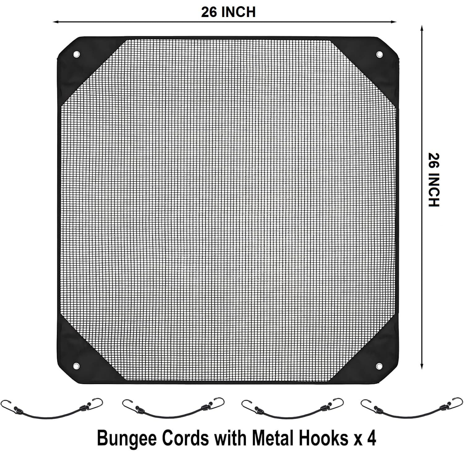 AC Cover Leaf Guard Heavy Duty Mesh AC Defender Outdoor Air Conditioner Cover