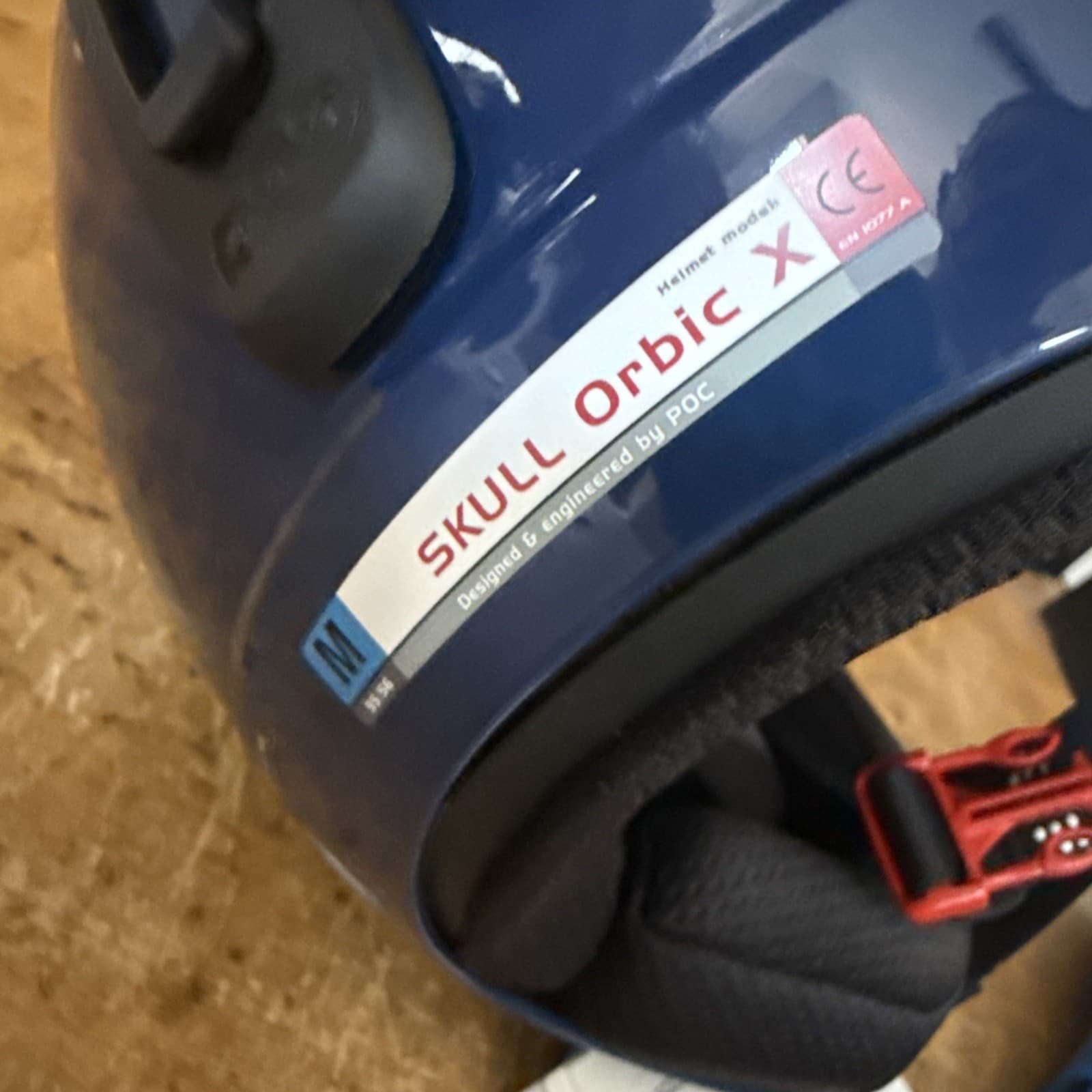 New POC Skull Orbic X Spin Helmet Blue Size M Medium Ski Snowboarding Ret $250 6