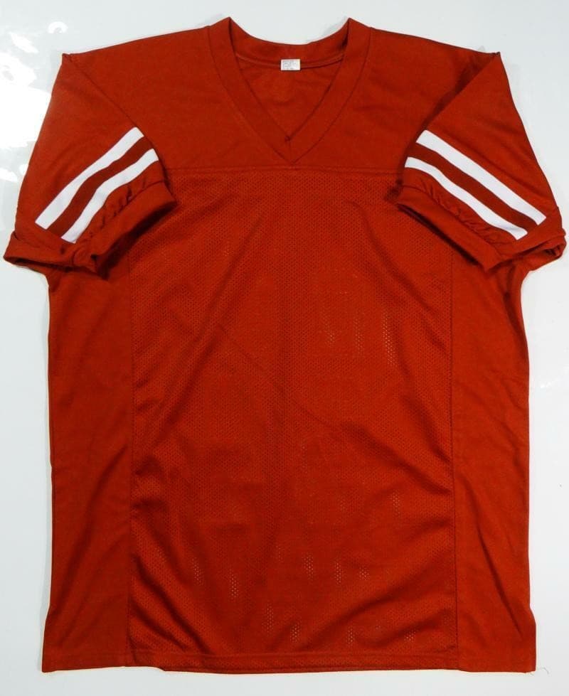 Earl Campbell Ricky Williams Autographed Orange College Jersey W/ HTs- JSA W Aut 3