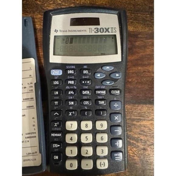 Texas Instruments TI-30XIIS Scientific Calculator School Office Tested 2