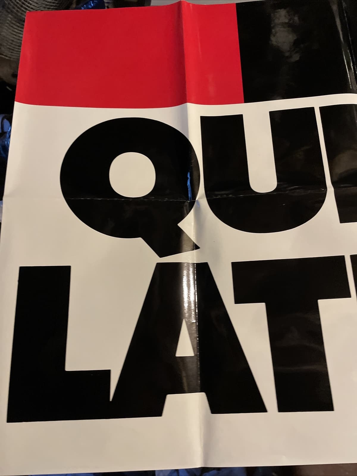 Queen Latifah Ultra Rare Color Scheme Original  Promo Press Poster 36x24 Rare 2