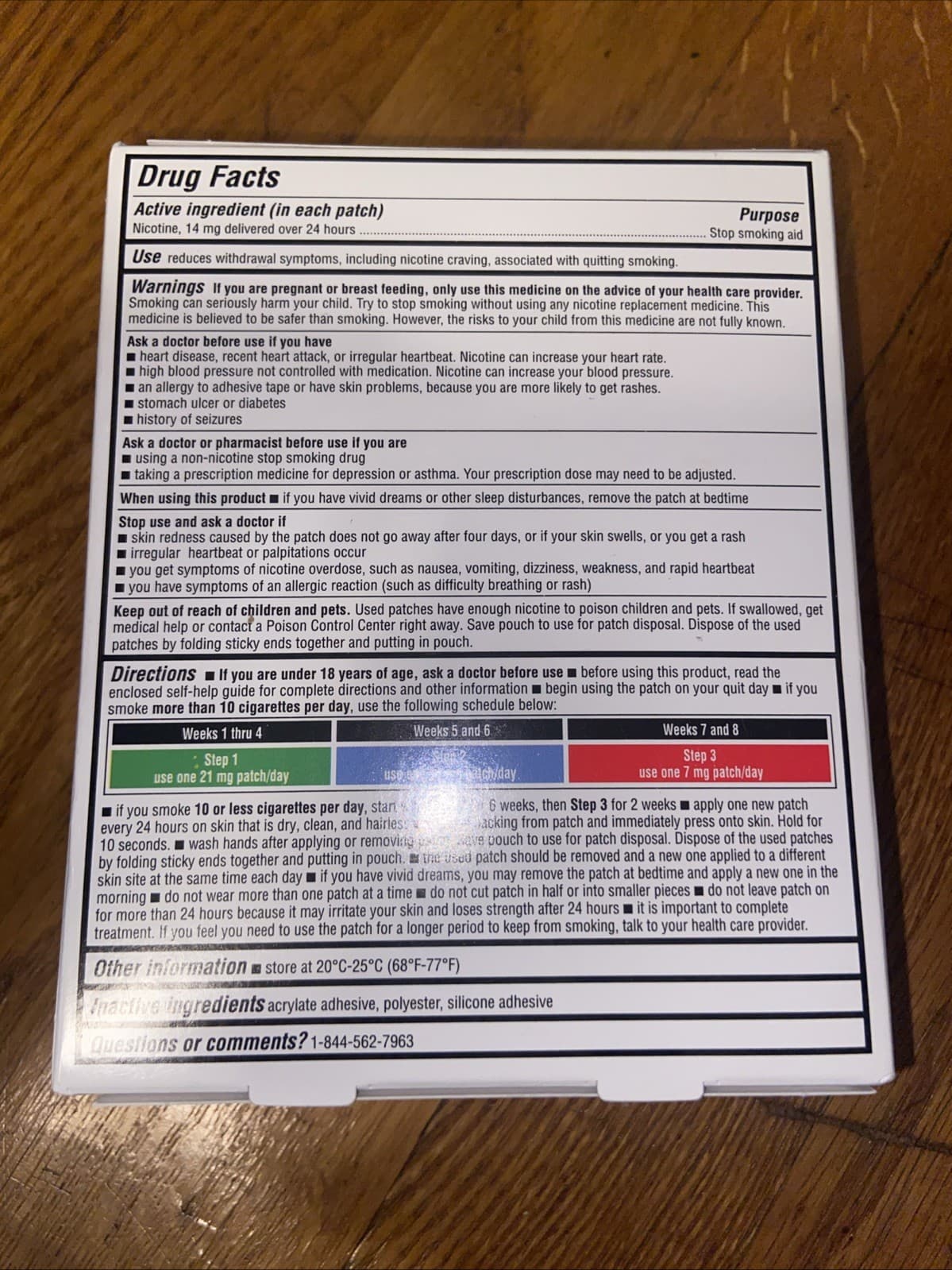 Rugby Clear Nicotine Transdermal System Patch - Step Two - 14mg (14 Patches) 2