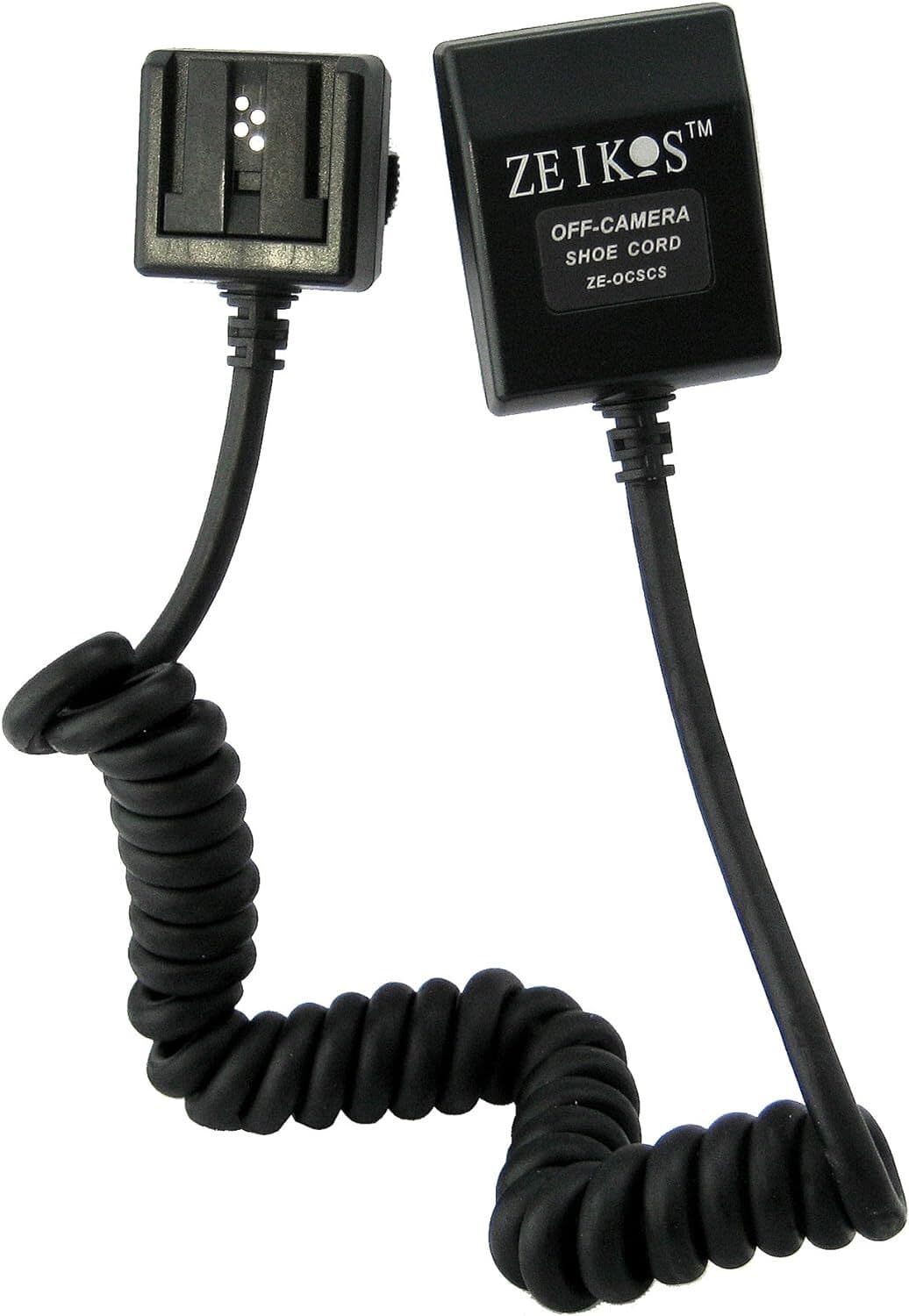Zeikos ZE-OCSCS Off Camera Flash Cord for Sony Cameras (Black)