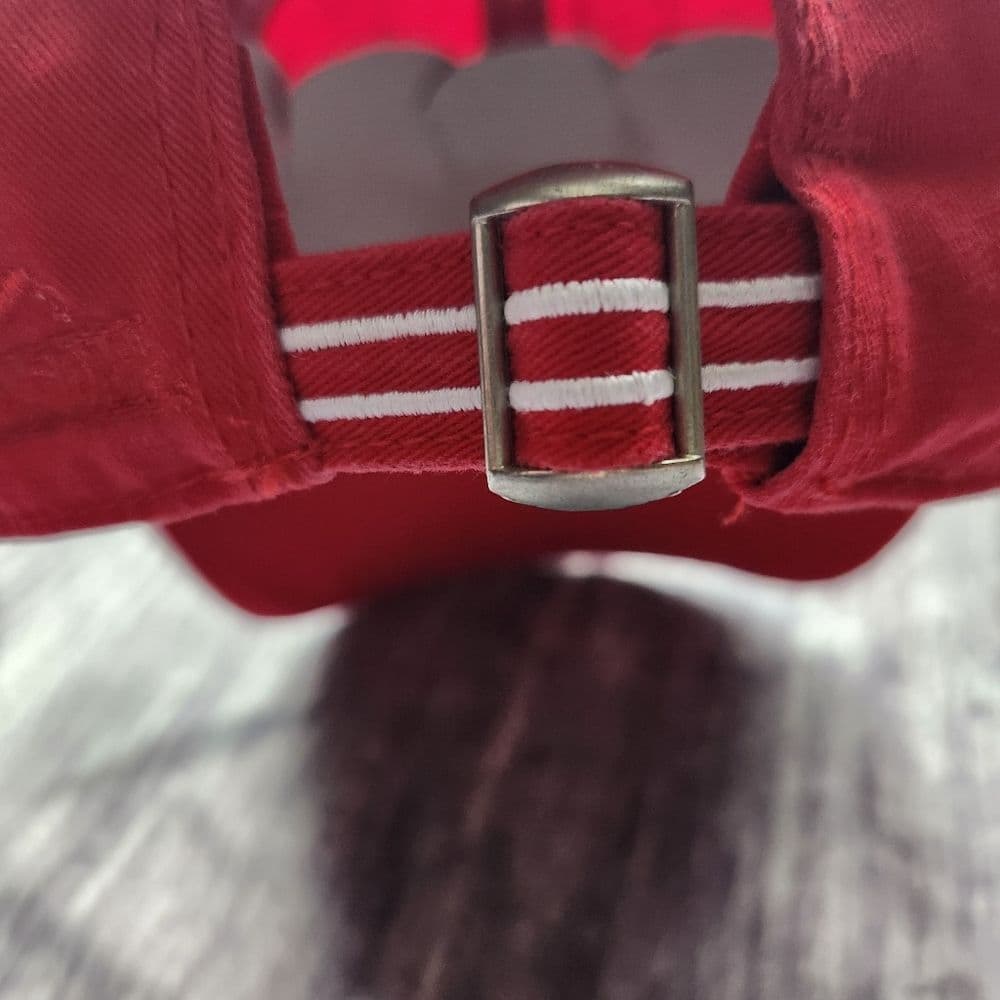 Vintage Chase Authentics Dale Earnhardt Jr Red Bling Nascar Hat Budweiser 5