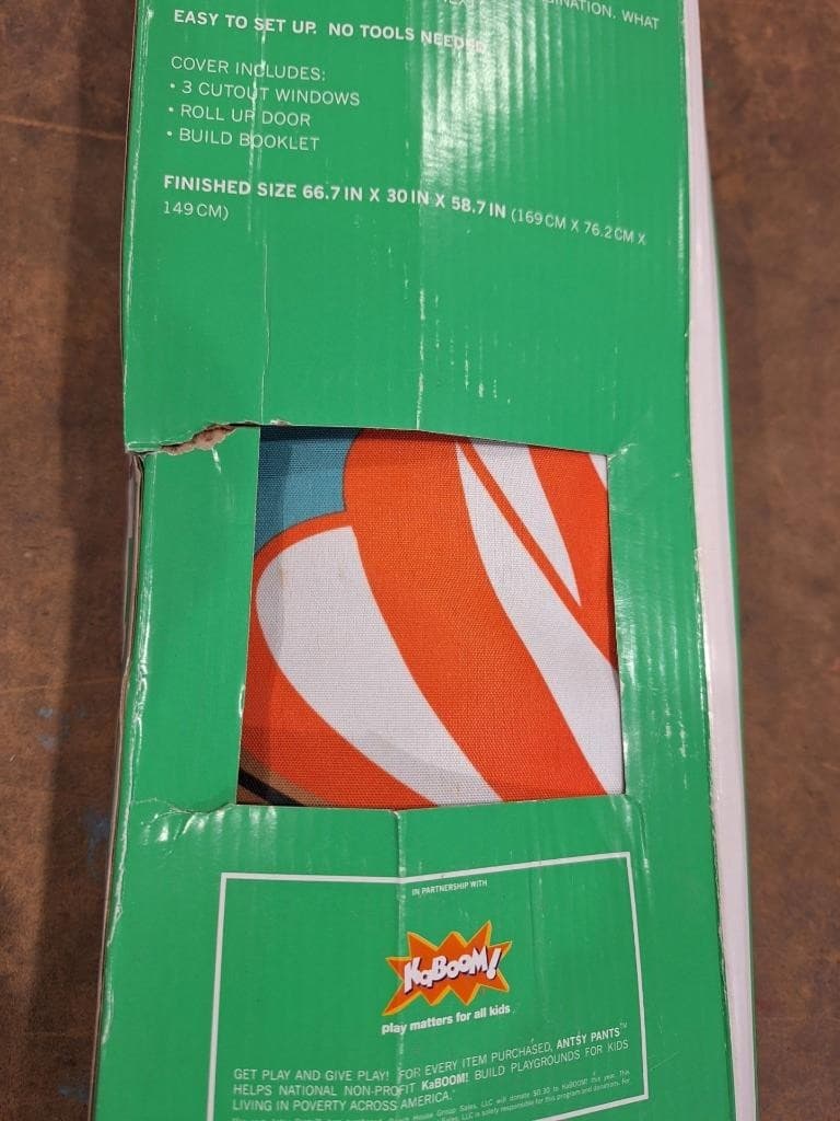 NEW! ANTSY PANTS Ice Cream Truck Cover for Large Build and Play Kit 5