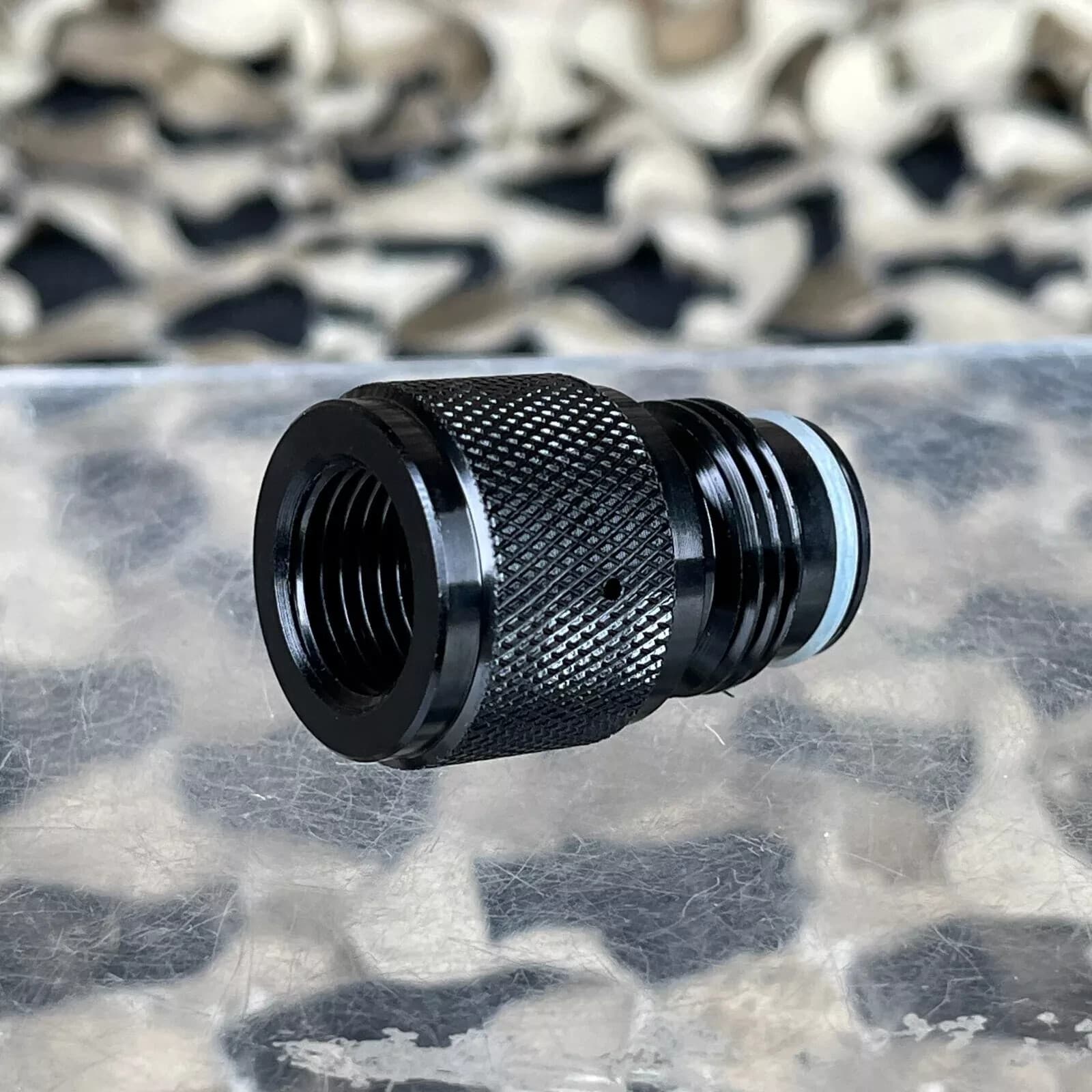 NEW JT 88/90 Gram CO2 Cylinder Adaptor (40298) - Black 2