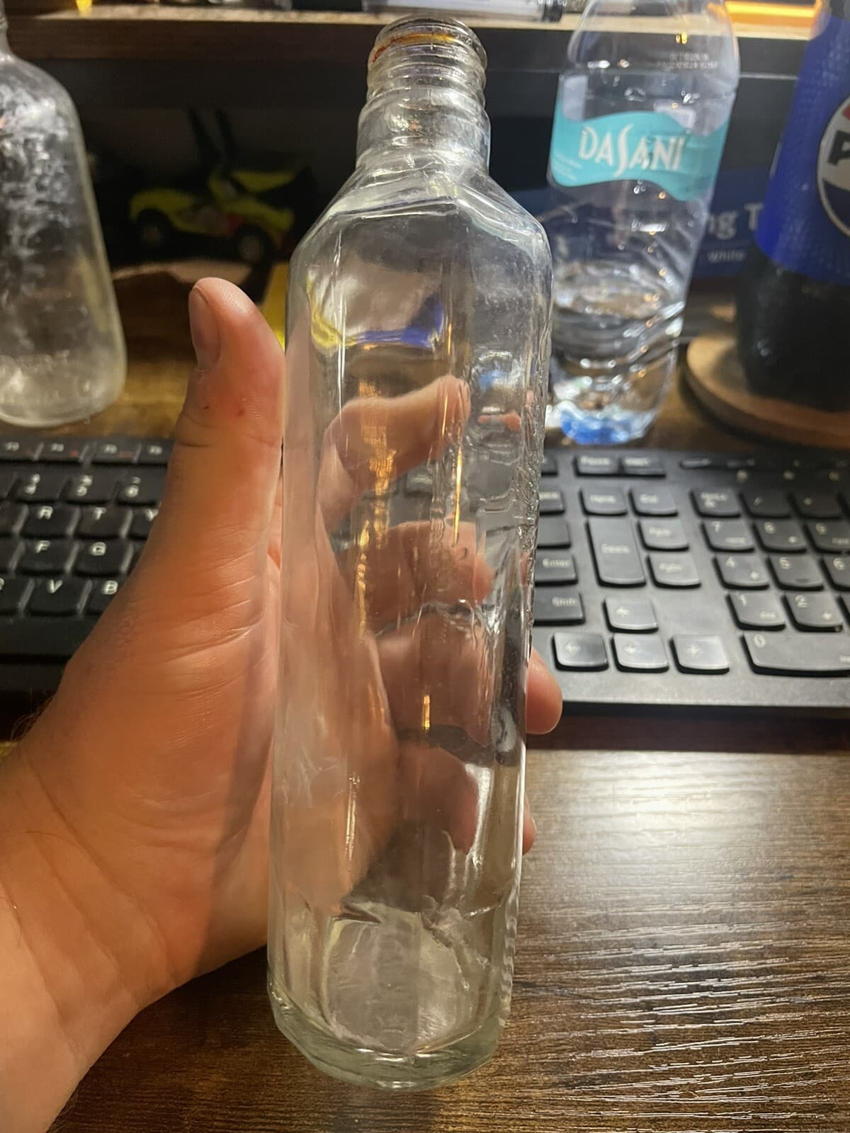 Vintage Smirnoff Double Headed Eagle Bottle 2