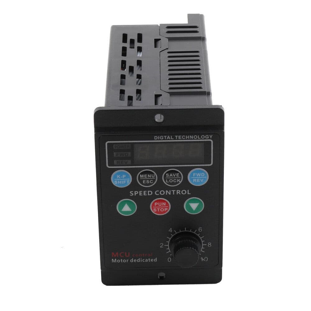 Single To 3 Phase 750W 1HP 110/220V Variable Frequency Drive Inverter VFD VSD 5