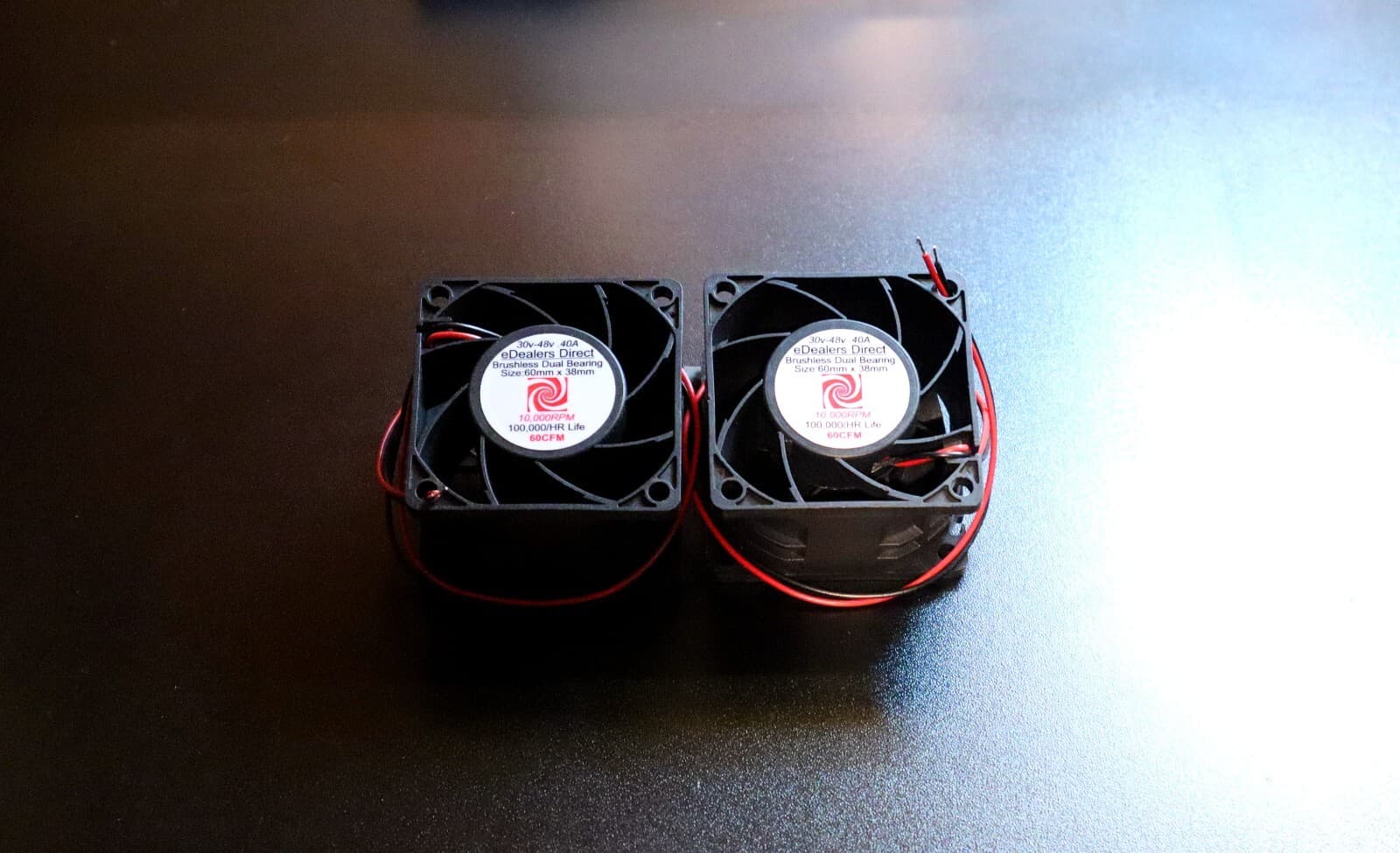 CNC Cooling Brushless Fan 30-48v 60mm x 38mm (65CFM)