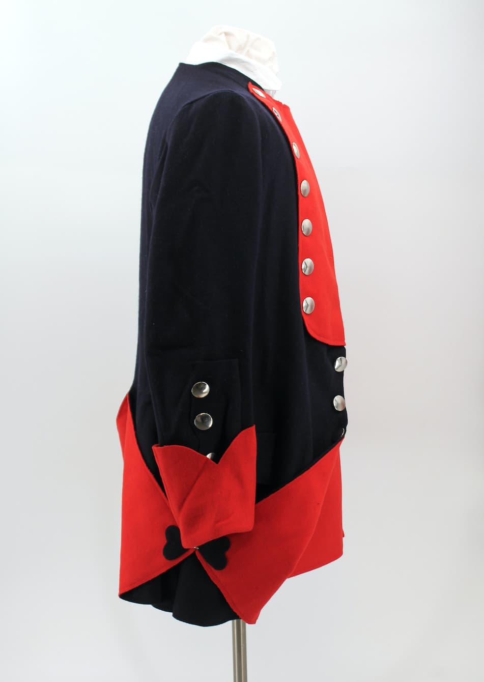 French & Indian War Blue & Red Regimental Coat Size 46 / XL 3